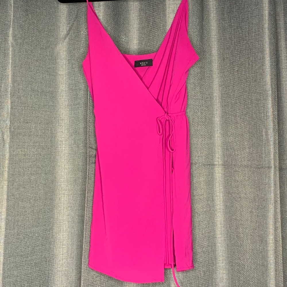 Hot Pink Mini Dress